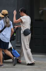 LEA MICHELE Out and About in New York 09/11/2023
