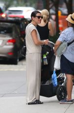LEA MICHELE Out and About in New York 09/11/2023