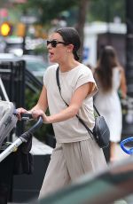 LEA MICHELE Out and About in New York 09/11/2023