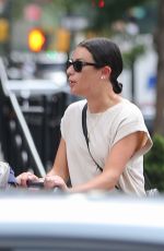 LEA MICHELE Out and About in New York 09/11/2023