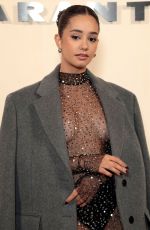 LENA MAHFOUF at Isabel Marant Womenswear Spring/summer 2024 Show in Paris 09/28/2023
