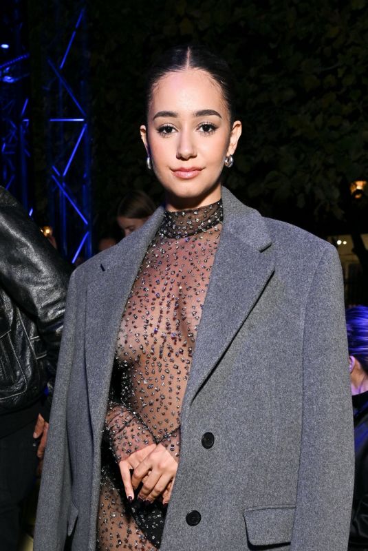 LENA MAHFOUF at Isabel Marant Womenswear Spring/summer 2024 Show in Paris 09/28/2023