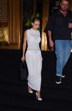 LENI KLUM Leaves PrettyLittleThing Event at Cipriani in New York 09/05/2023