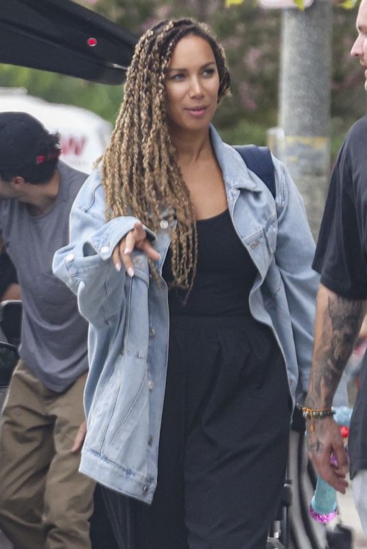 LEONA LEWIS Out at a Local Park in Los Angeles 09/17/2023