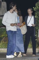 LESLIE MANN and IRIS APATOW Leaves Nobu in Malibu 09/16/2023