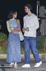 LESLIE MANN and IRIS APATOW Leaves Nobu in Malibu 09/16/2023