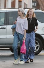 LESLIE MANN and IRIS APATOW Out in Los Angeles 09/14/2023