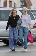 LESLIE MANN and IRIS APATOW Out in Los Angeles 09/14/2023