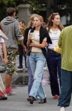 LILA GRACE MOSS Out with Friends in New York 09/22/2023