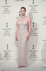 LILI REINHART at Giorgio Armani One Night in Venice Photocall 09/02/2023