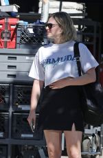 LILI REINHART on Set Filming a Secret Project in Los Angeles 09/07/2023