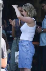 LILI REINHART on the Set of Hal and Harper in Los Angeles 09/11/2023