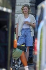 LILI REINHART on the Set of Hal and Harper in Los Angeles 09/11/2023