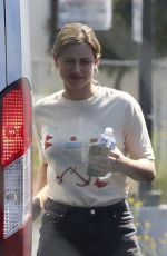 LILI REINHART on the Set of Hal and Harper in Los Angeles 09/18/2023