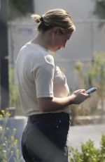 LILI REINHART on the Set of Hal and Harper in Los Angeles 09/18/2023