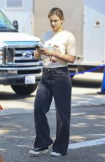 LILI REINHART on the Set of Hal and Harper in Los Angeles 09/18/2023