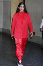 LILLY SINGH Leaves Today Show in New York 09/21/2023