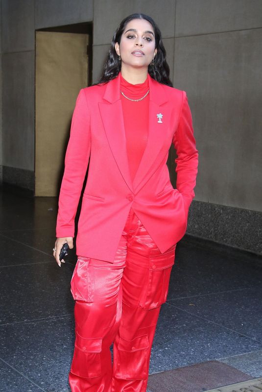 LILLY SINGH Leaves Today Show in New York 09/21/2023