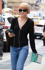 LILY ALLEN Out Shopping for Books in New York 09/11/2023