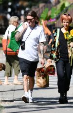 LILY ALLEN Out Shopping with a Friend in New York 09/17/2023