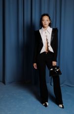 LILY CHEE at Balmain Spring/summer 2024 Fashion Show in Paris 09/27/2023