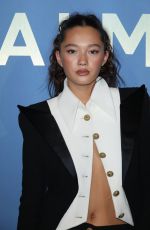 LILY CHEE at Balmain Spring/summer 2024 Fashion Show in Paris 09/27/2023