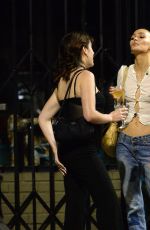 LILY-ROSE DEPP Out Smokes and Drinks with a Friend in Hollywood 09/18/2023