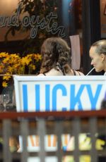 LILY-ROSE DEPP Out Smokes and Drinks with a Friend in Hollywood 09/18/2023