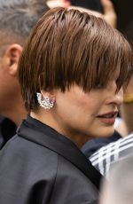 LINDA EVANGELISTA Arrives at Fendi Fashion Show in Milan 09/20/2023