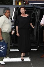 LINDA EVANGELISTA Arrives at Her Book Signing in New York 09/07/2023