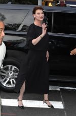 LINDA EVANGELISTA Arrives at Her Book Signing in New York 09/07/2023