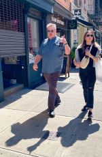 LINDSAY SCHWEITZER and Eric Stonestreet Out in New York 09/20/2023