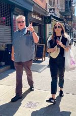 LINDSAY SCHWEITZER and Eric Stonestreet Out in New York 09/20/2023