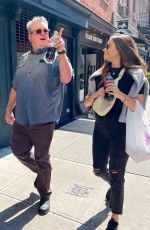 LINDSAY SCHWEITZER and Eric Stonestreet Out in New York 09/20/2023