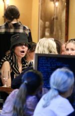 LISA RINNA and DELILAH HAMLIN  Out for Dinner with Henry Eikenberry at Bar Pitti in New York 09/10/2023