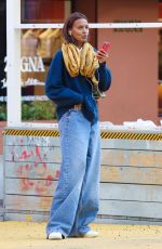 LIYA KEBEDE Out and About in New York 09/19/2023