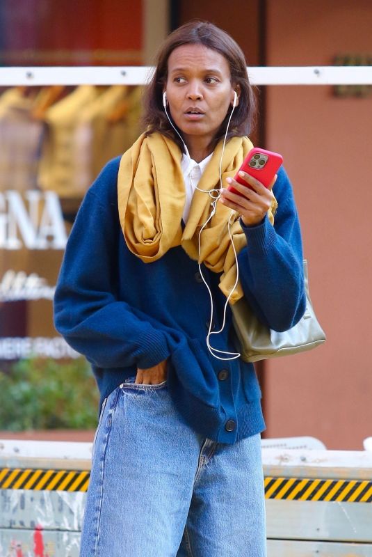 LIYA KEBEDE Out and About in New York 09/19/2023