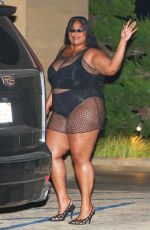 LIZZO Leaves Nobu in Malibu 09/03/2023