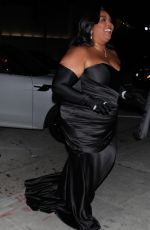LIZZO Out for Dinner at Craig