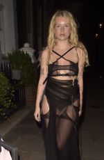 LOTTIE MOSS Heading to Fashion Event in London 09/16/2023