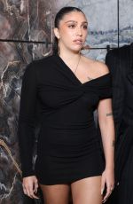 LOURDES LEON at Saint Laurent Womenswear Spring/summer 2024 Show at Paris Fashion Week 09/26/2023