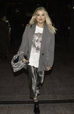 LUCY FALLON Night Out at Sakku Samba in Manchester 09/14/2023