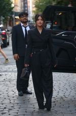 LUCY HALE Arrives at an Event at New York Fashion Week 09/12/2023
