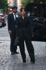 LUCY HALE Arrives at an Event at New York Fashion Week 09/12/2023