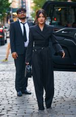 LUCY HALE Arrives at an Event at New York Fashion Week 09/12/2023