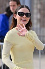 LUCY HALE Arrives at Givenchy Fashion Show in Paris 09/28/2023
