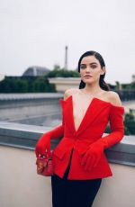 LUCY HALE at a Photoshoot in Paris, September 2023