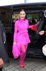 LUCY HALE at Giambattista Valli Womenswear Spring/Summer 2024 Show at Paris Fashion Week 09/29/2023