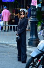 LUCY HALE on the Set of a Photoshoot in New York 09/20/2023