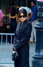 LUCY HALE on the Set of a Photoshoot in New York 09/20/2023